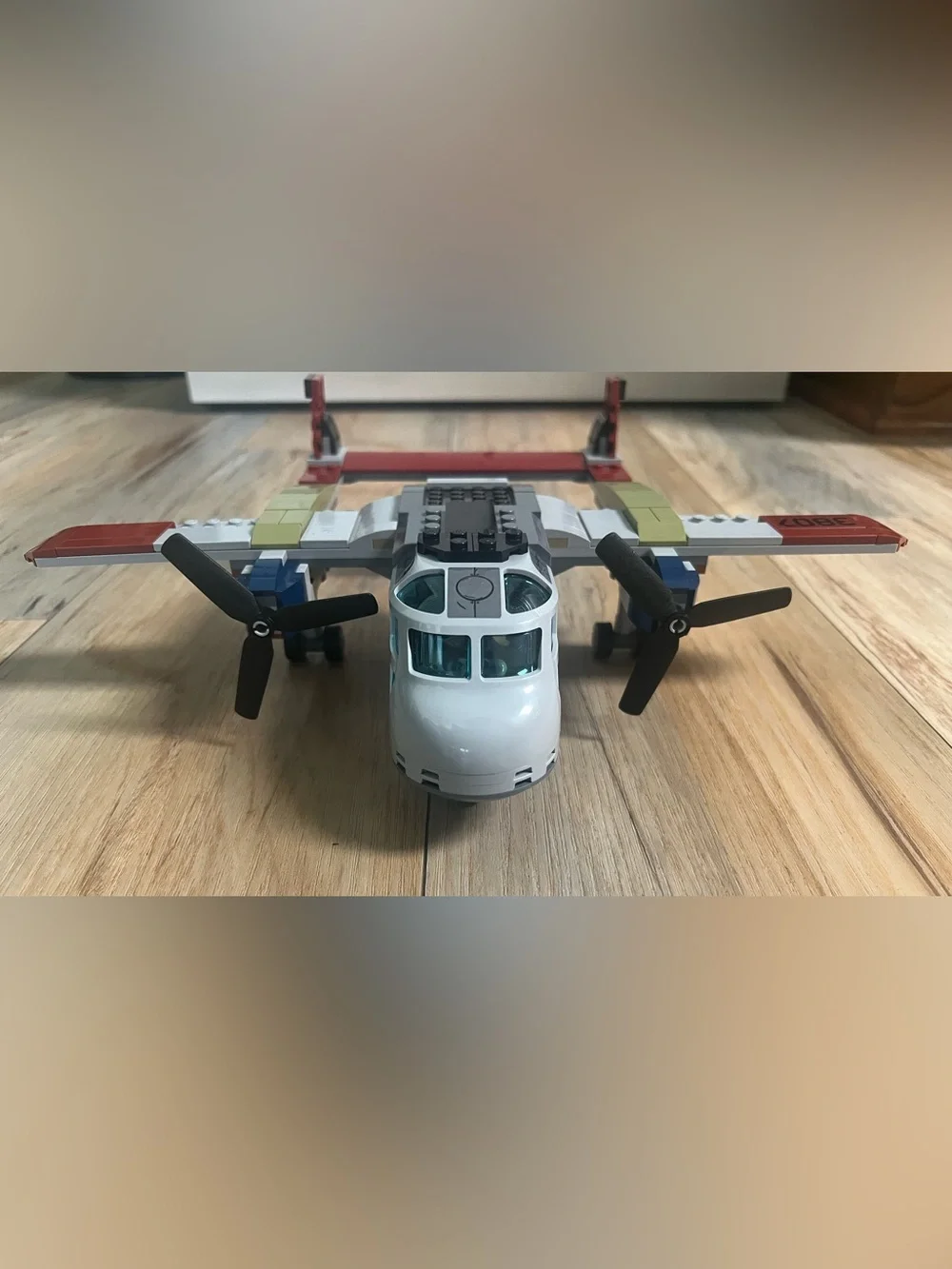 LEGO - Jurassic World - Quetzalcoatlus Plane Ambush - Part of Set 76947 *GLUED*